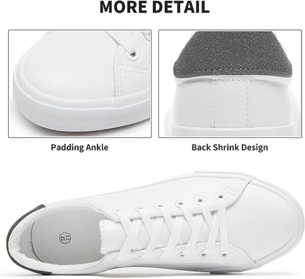 White Tennis Shoes - Image 3