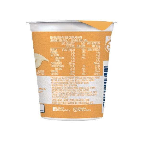 3+1 FREE Australian Style Yogurt Mango 160g - Image 2